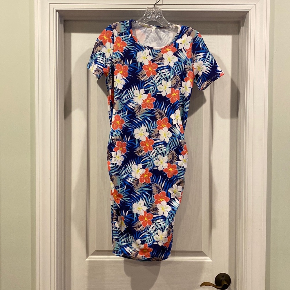 NWOT Pink Blush Maternity Dress